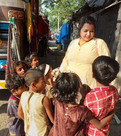 Support for street children in India